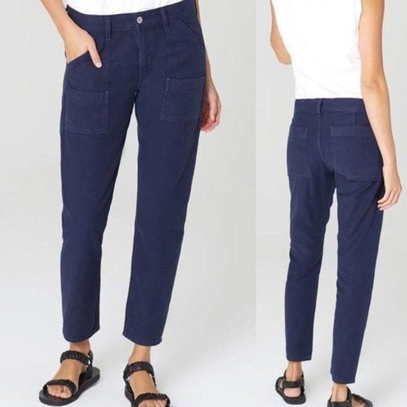 CITIZENS OF HUMANITY LEAH CROP CARGO TROUSER
